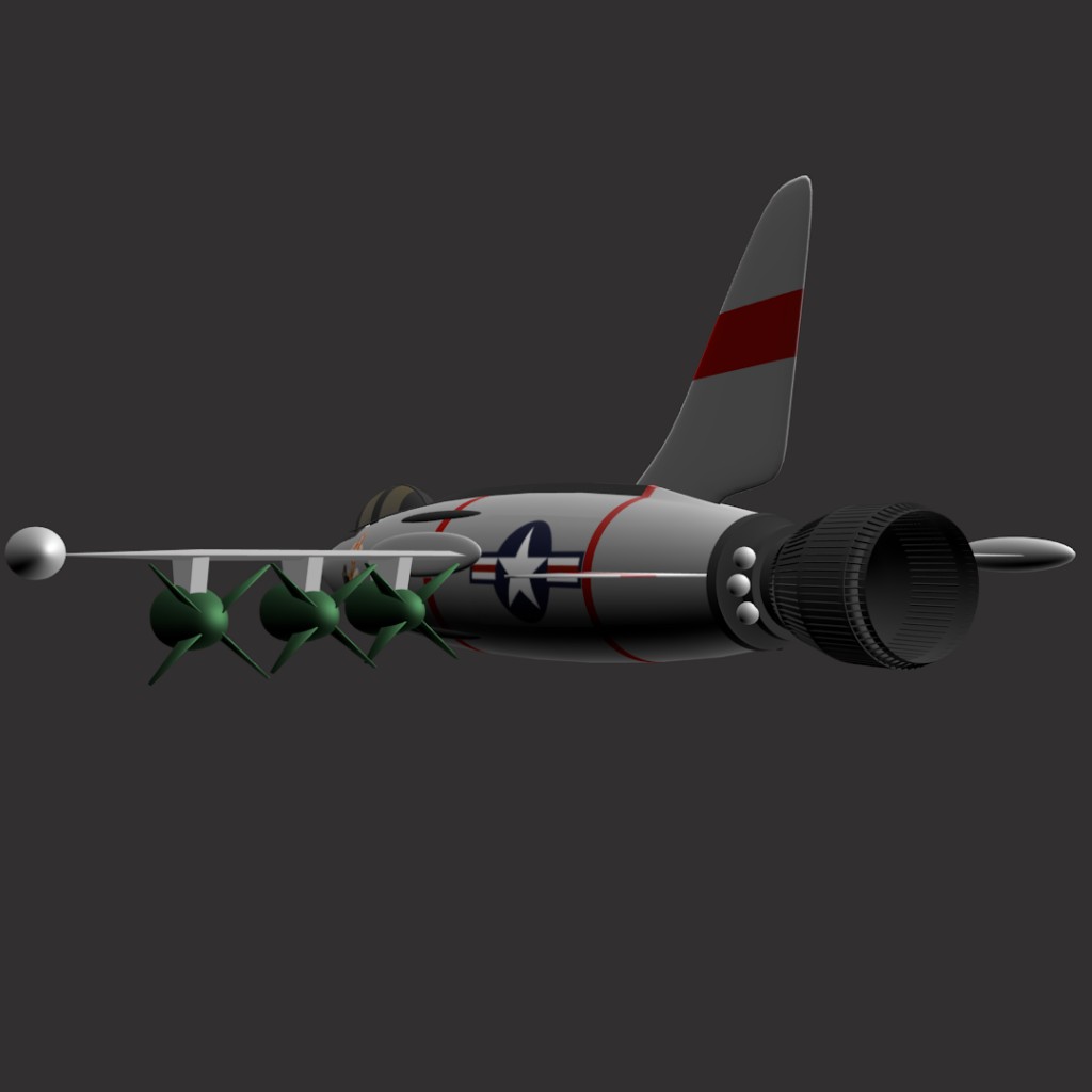 1950's Rocket Bomber preview image 4